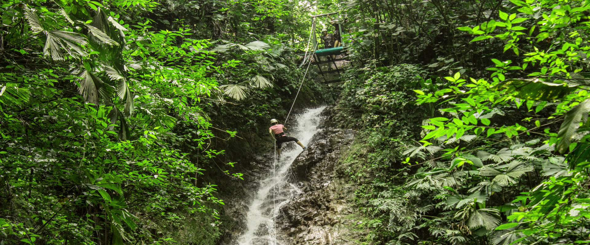 Arenal Combo Tour Canyoning and Ziplining | Costa Rica Jade Tours