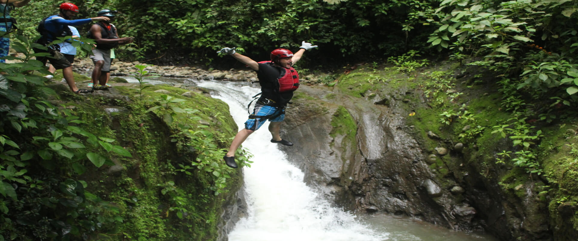 Gravity Falls Waterfall Jumping | Costa Rica Jade Tours