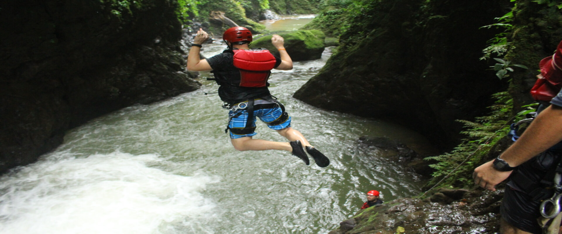 Gravity Falls Waterfall Jumping | Costa Rica Jade Tours
