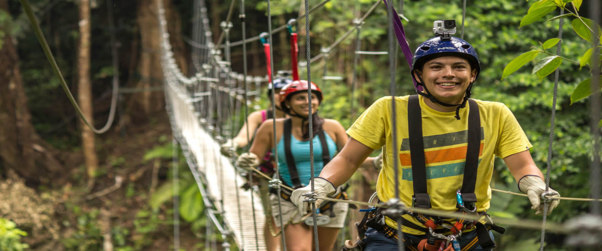 Sky Limit is a unique canopy obstacle course consisting of 12 extreme fun and challenging activities.