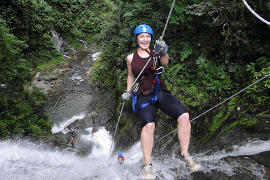 Canyoning Adventure in Manuel Antonio