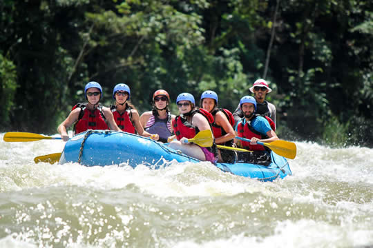 White Water Rafting Naranjo River